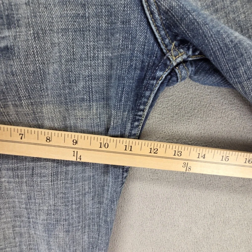 Diesel Jeans Mens Blue Kulter Regular Straight Button Fly Italy 00727 Fits 32x32 - Picture 6 of 16